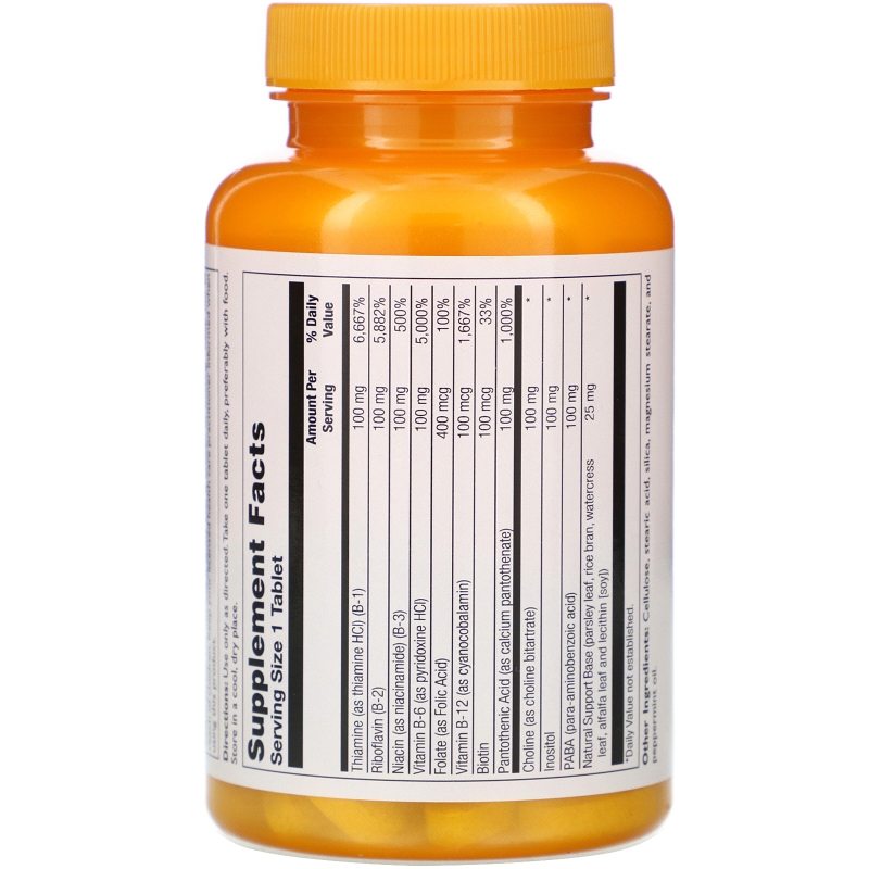 Thompson, B 100 Complex, 60 Tablets