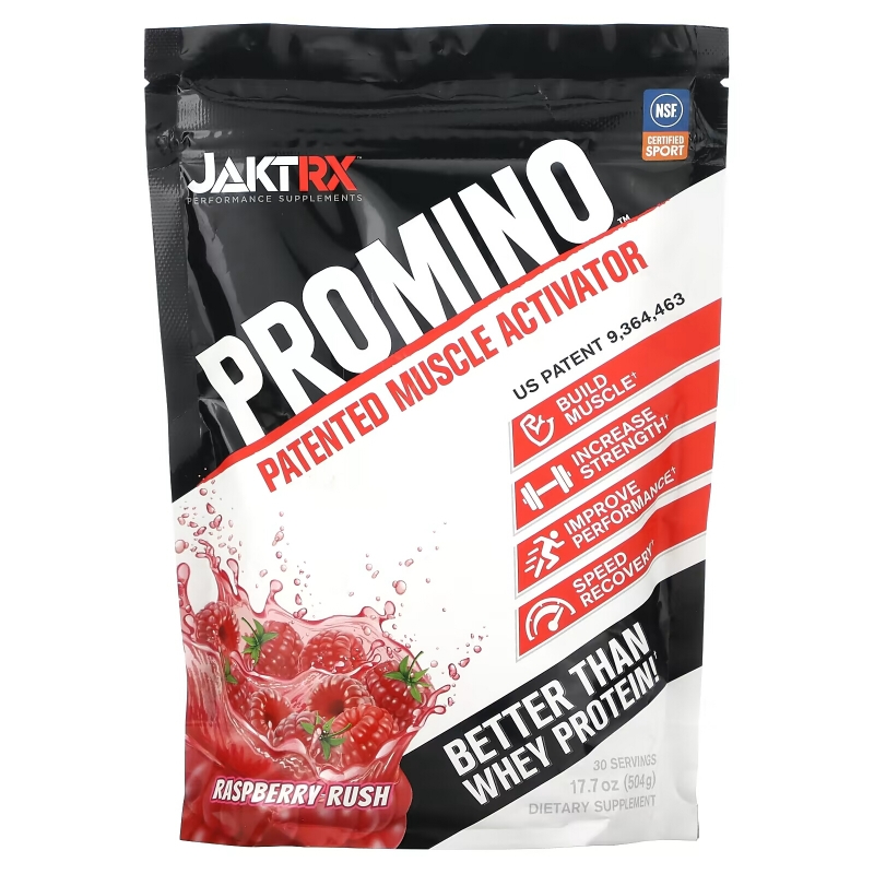 Jakt-RX, Promino Patented Muscle Activator, Raspberry Rush, 17.7 oz (504 g)