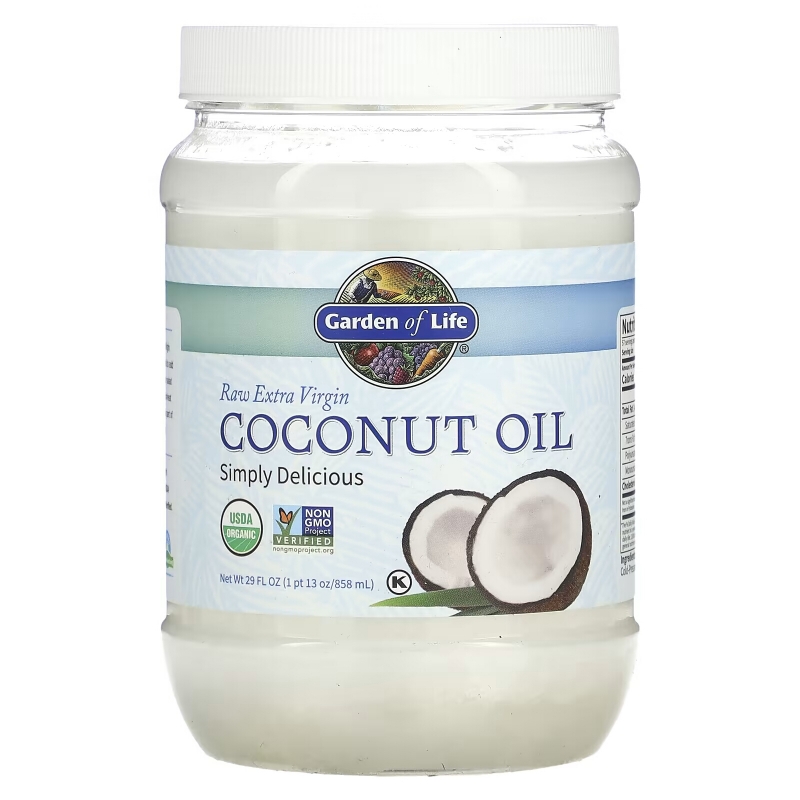 Garden of Life, Raw Extra Virgin Coconut Oil, 29 fl oz (858 ml)