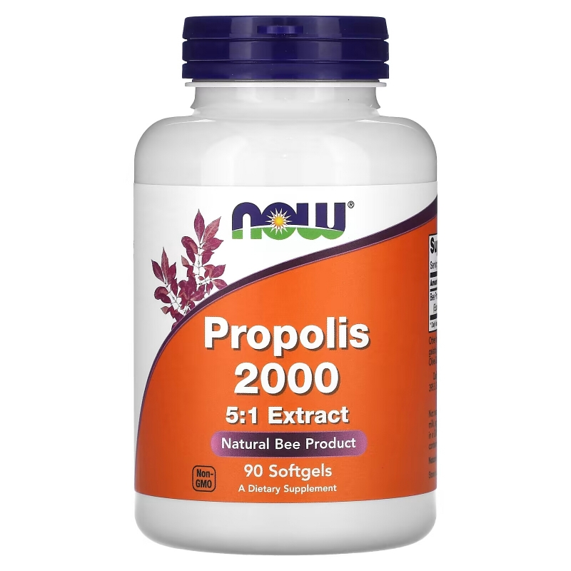 Now Foods, Propolis 2000 5:1 Extract, 90 Softgels