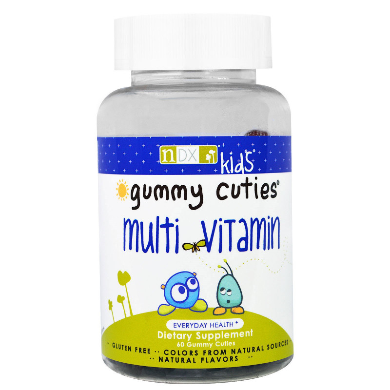 Natural Dynamix Gummy Cuties Детские мультивитамины 60 жевательных витаминов