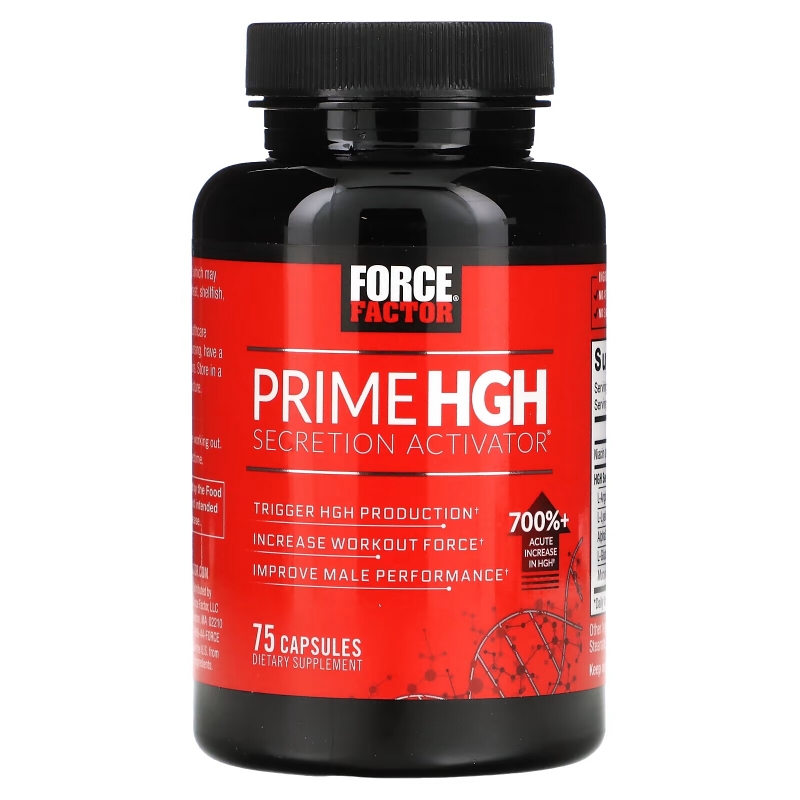 Force Factor, Prime HGH Secretion Activator, 75 капсул