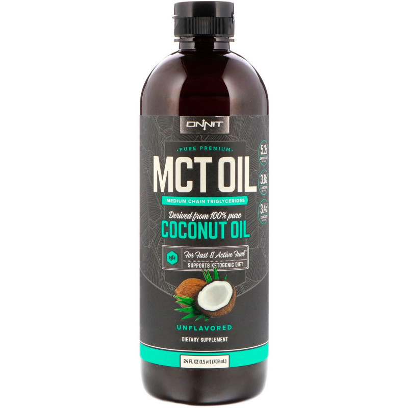 Onnit, MCT Oil, Unflavored, 24 fl oz (709 ml)