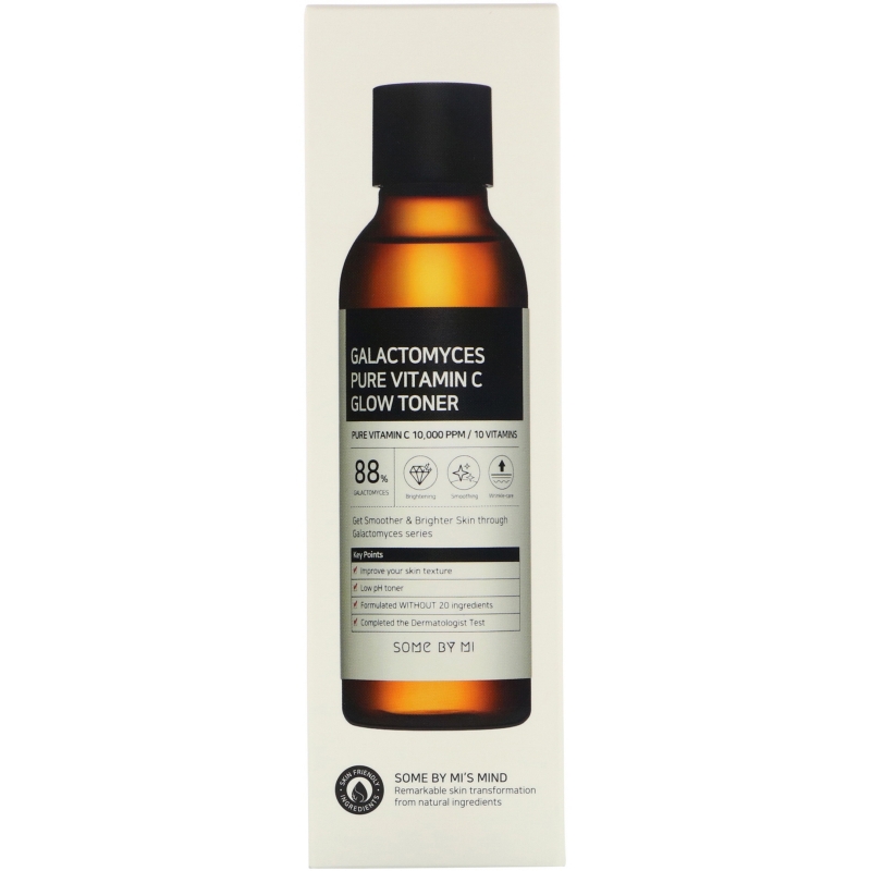 Some By Mi, Galactomyces Pure Vitamin C Glow Toner, 200 ml